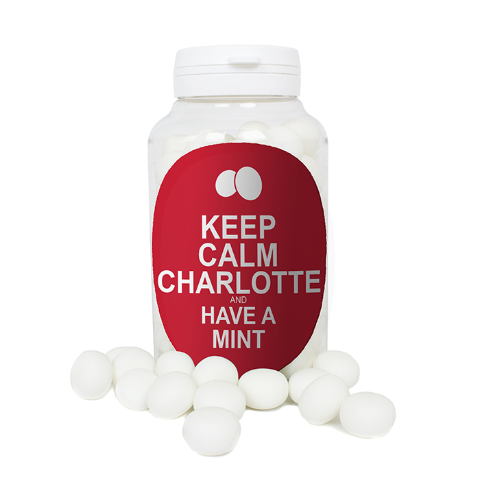 Keep Calm Mints Jar
